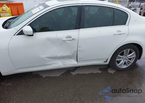 2012 Infiniti G25 Journey z USA, uszkodzony, nr VIN JN1DV6AP1CM810979